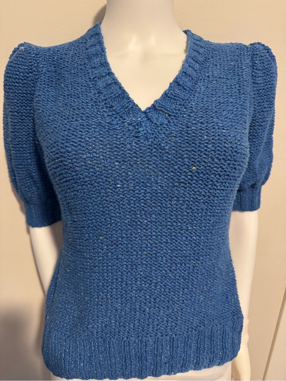 Ann Mashburn Hand Knit Sweater - MINT!